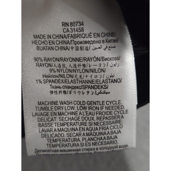 BCBGMAXAZRIA Skirt Womens XXS Black Simone Bandage Bodycon Mini Stretch Rayon - Picture 7 of 7